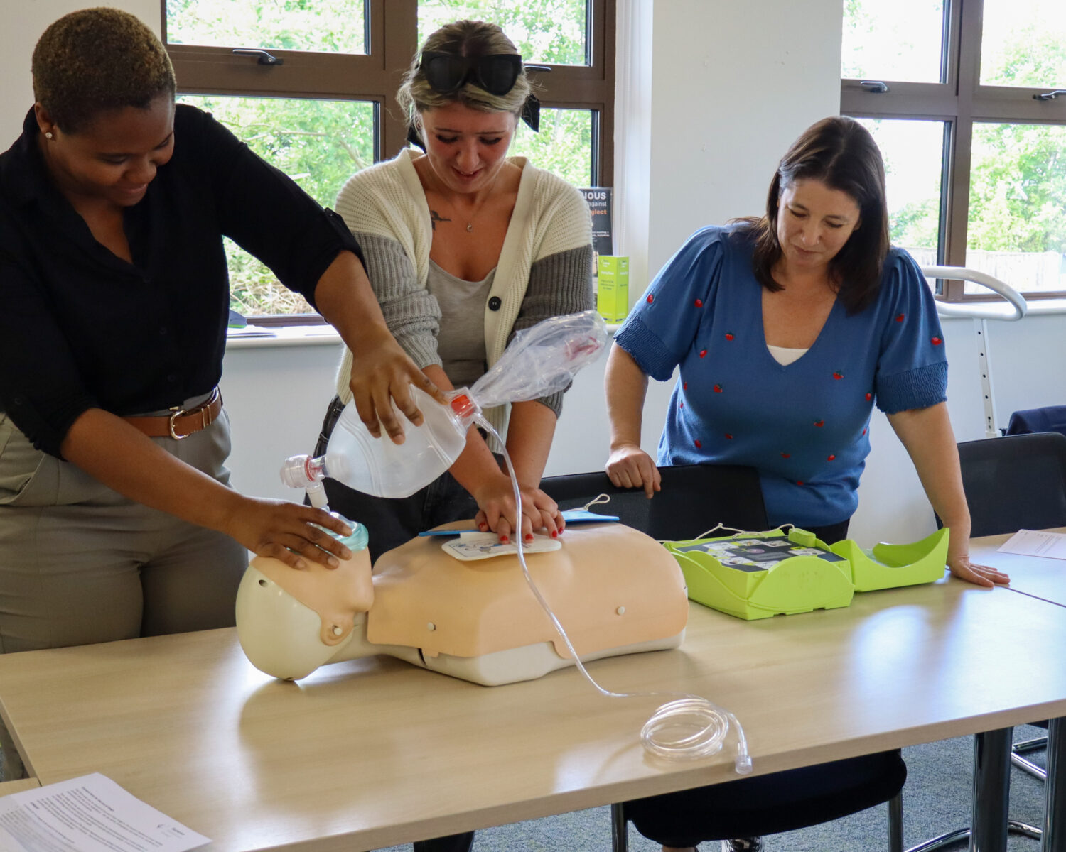 first aid training