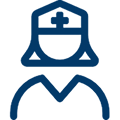 Icon of a nurse